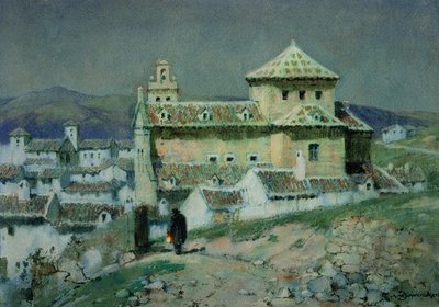 Convent of Incarnation, Antiquera, Spain by Albert Moulton Foweraker